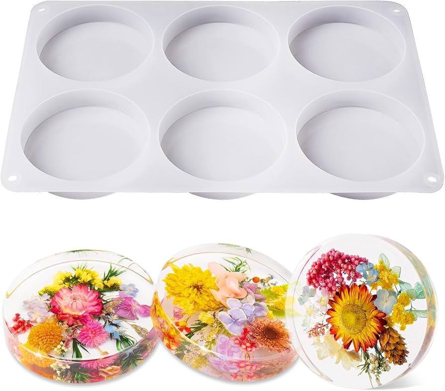 Craft Resin Coaster Mold (Set of 4)