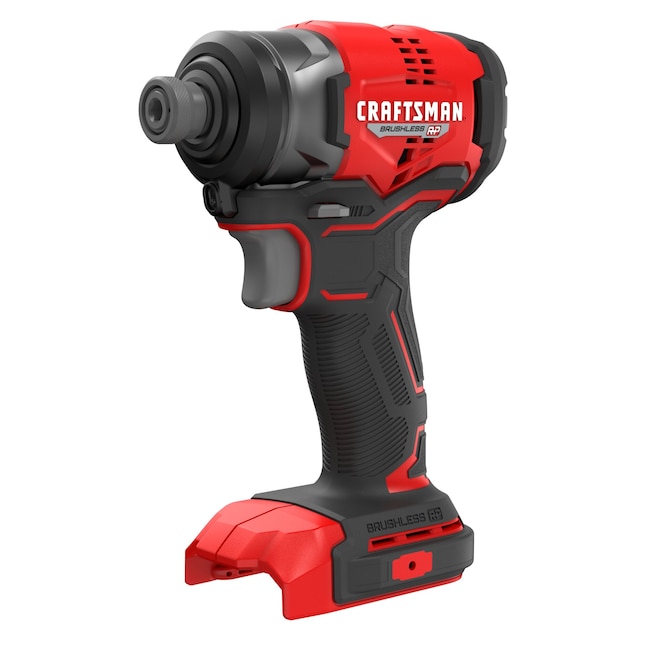 CRAFTSMAN V20 Brushless Impact Driver, 1/4-Inch (CMCF820B)
