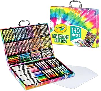 Crayola Inspiration Art Case Coloring Kit, 140 Pieces