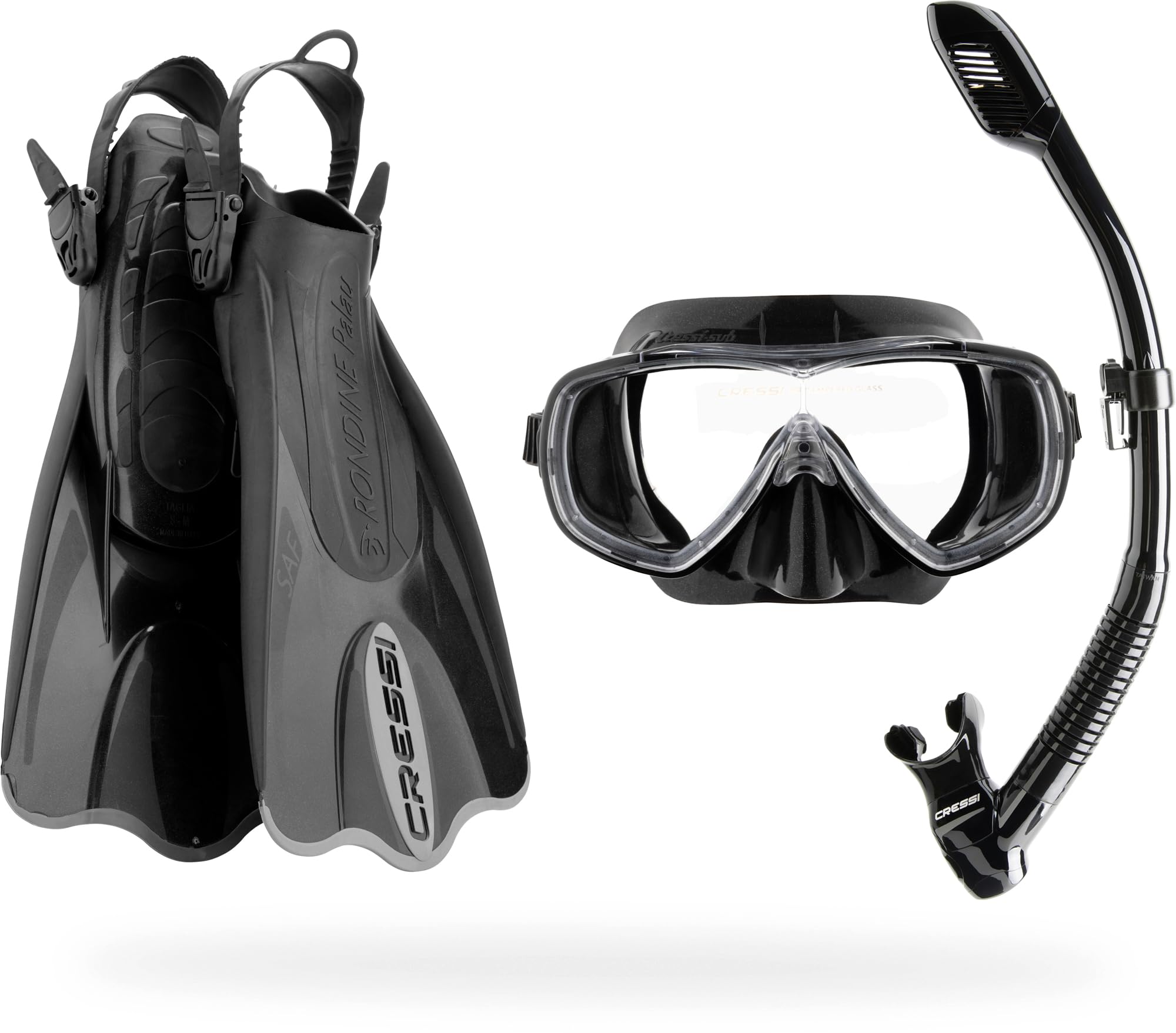 Cressi Palau Long Snorkel Set