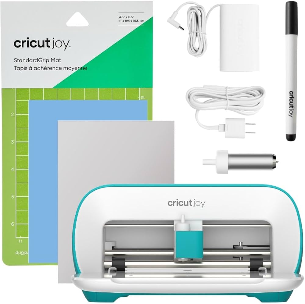 Cricut Joy, Smart Portable Cutting Machine for Crafts, DIY Projects, Vinyl, Iron-On, Paper & More - Bluetooth, Mint