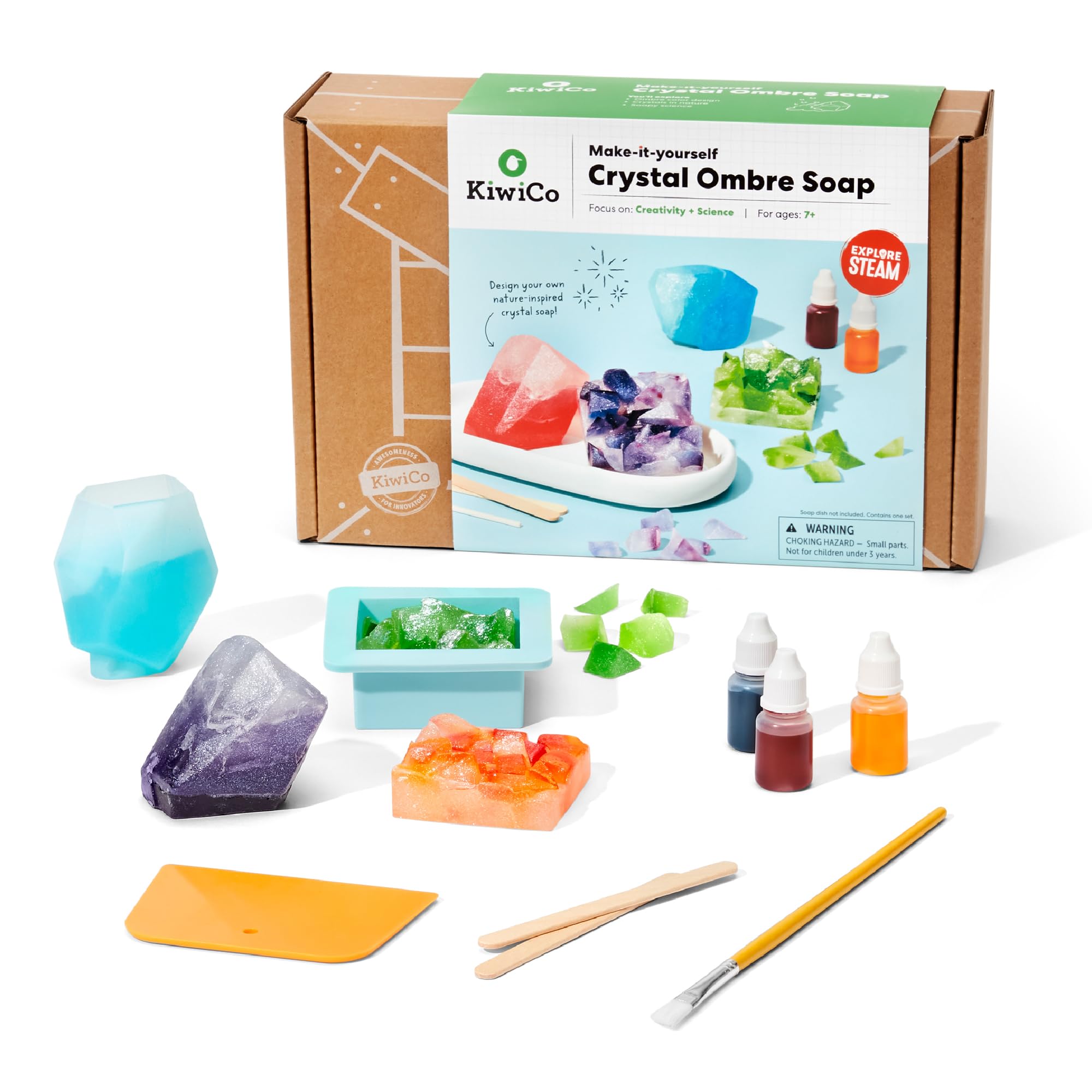 Crystal Mountain Soap Making Kit for Kids and Adults