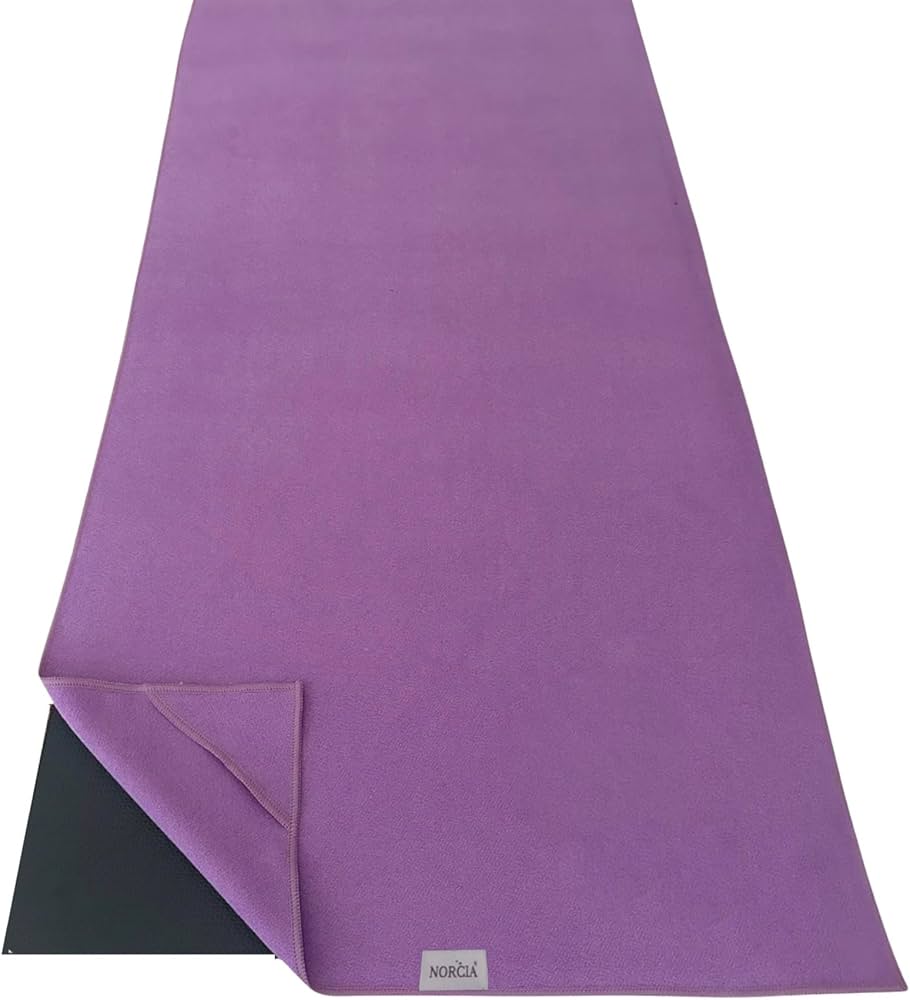 CRZ Yoga Hot Yoga Mat - 1/4 Inch Non-Slip