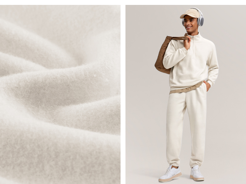 CRZ YOGA Men's Butter Fleece Sweatshirt