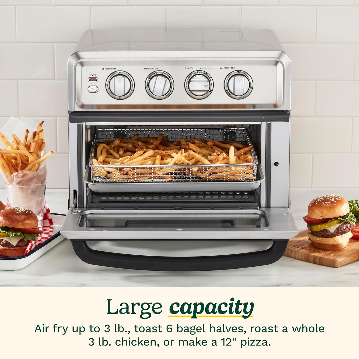 Cuisinart Air Fryer + Convection Toaster Oven TOA-70