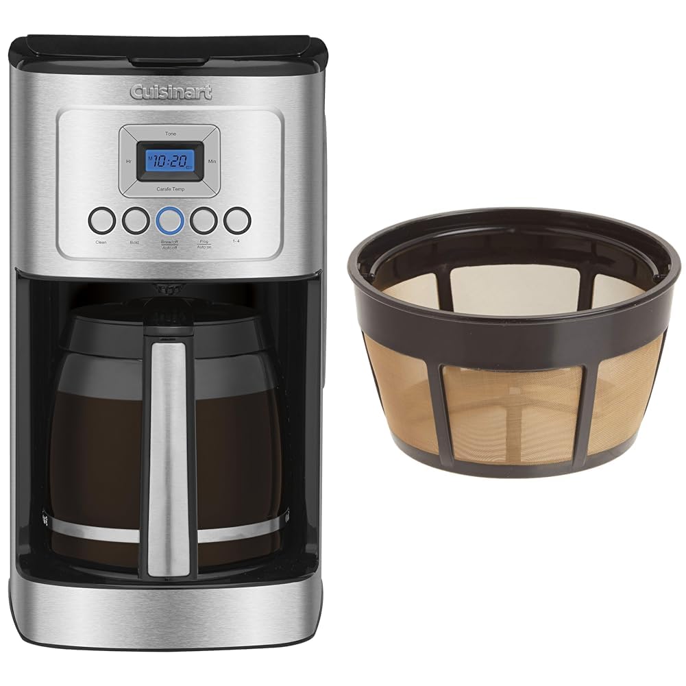Cuisinart DCC-3200P1 14-Cup Programmable Coffeemaker, Stainless Steel
