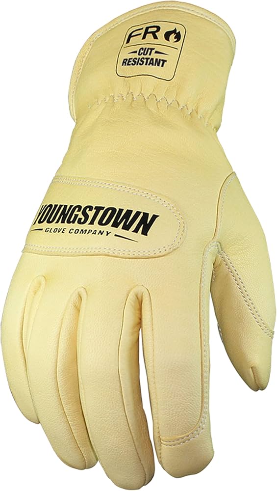 Cut‑Resistant Work Gloves (Leather or Kevlar)