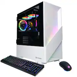 CyberPowerPC Gamer Supreme Gaming PC - AMD Ryzen 7 7700, NVIDIA RTX 4070 12GB, 32GB DDR5 RAM, 2TB NVMe SSD