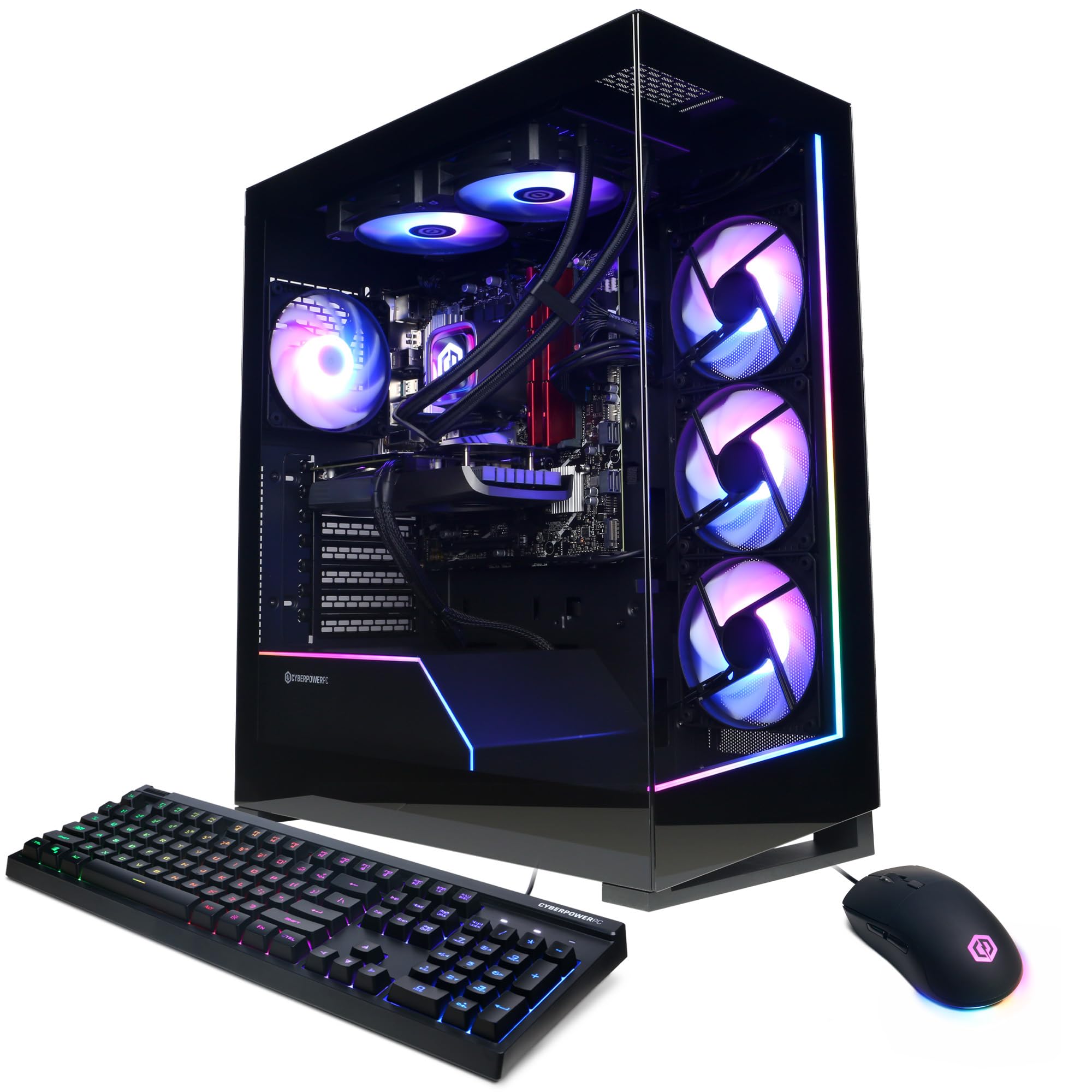 CyberPowerPC Gamer Xtreme (2026 Edition) - Intel Core i7-15700F, NVIDIA RTX 5070 12GB, 32GB DDR5 RAM, 2TB NVMe SSD, 850W Gold PSU