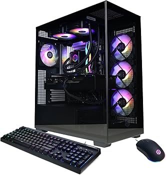 CyberPowerPC Gamer Xtreme VR Setup (AMD Ryzen 7 8700F, RTX 5070, 32GB DDR5, 2TB NVMe SSD + LG UltraGear 27GR93U 27-inch 144Hz 4K Monitor + HyperX Alloy FPS MKSC Keyboard + Logitech G Pro X Superlight Mouse + Astro A20 Wireless Headset)