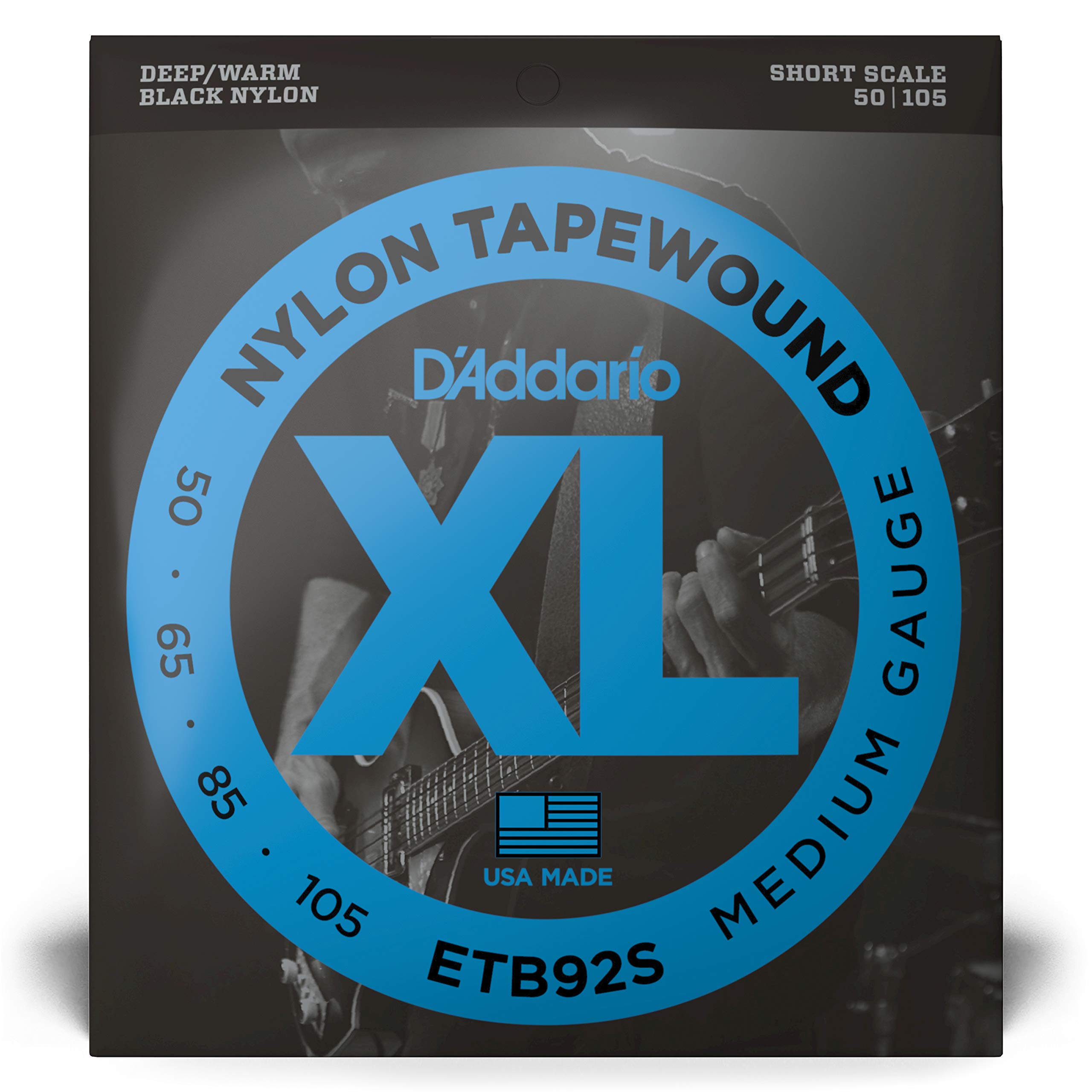 D'Addario EJ88T-4 Tapewound Bass Strings