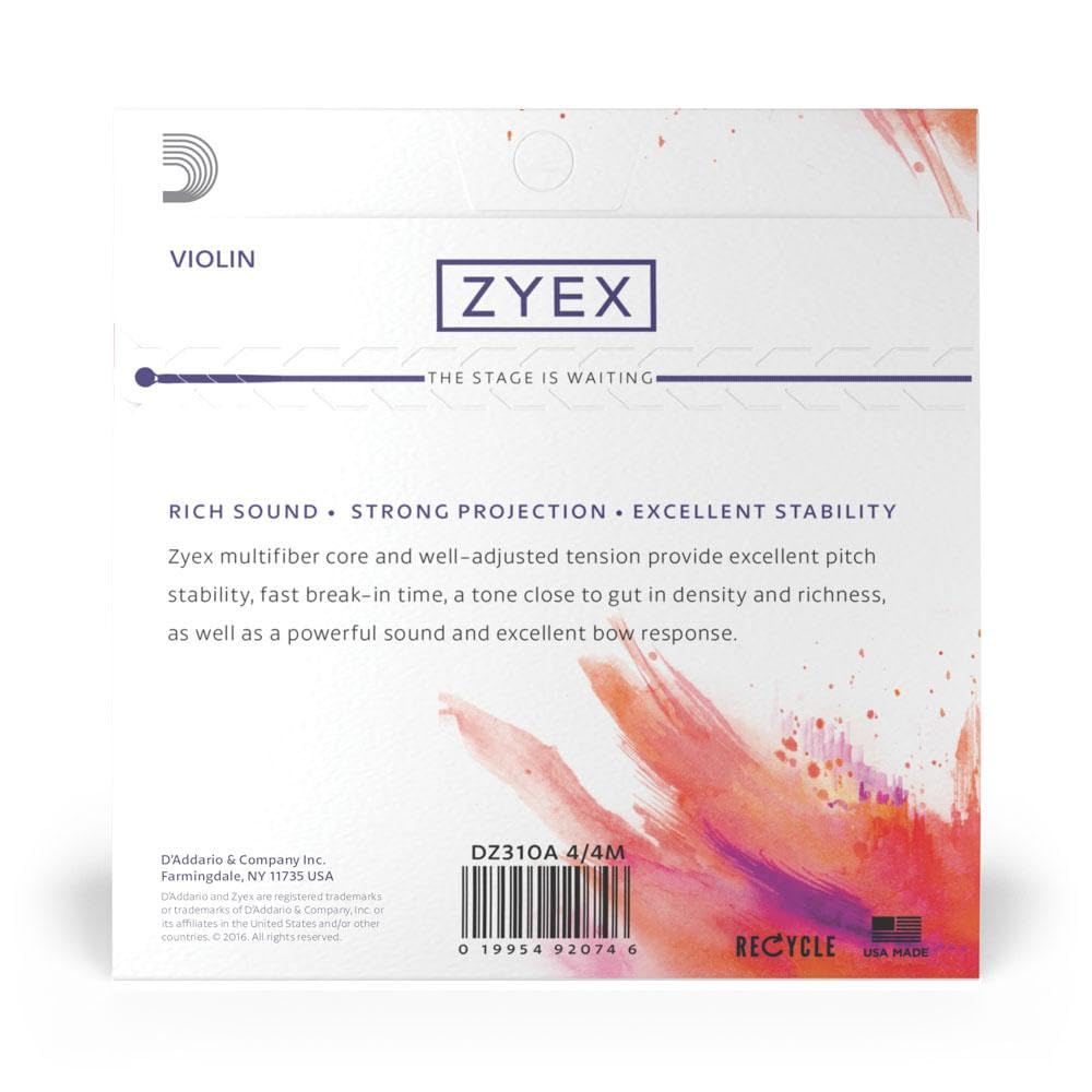 D'Addario Zyex 4/4 Medium