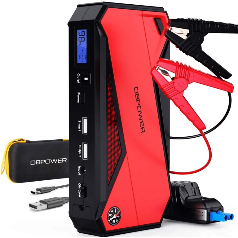 DBPOWER 800A Peak 18000mAh Portable Car Jump Starter
