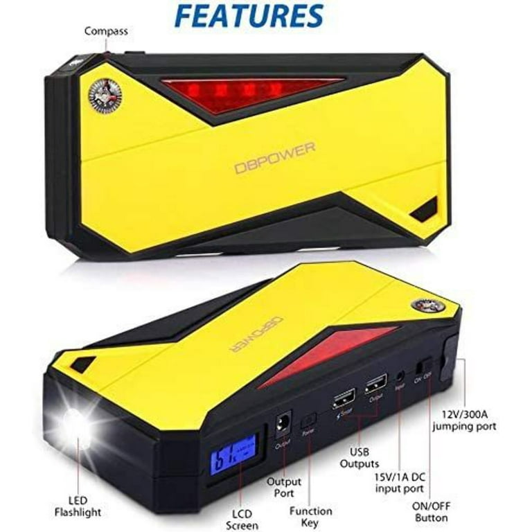 DBPOWER 800A Peak Jump Starter