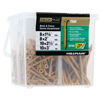 Dekor #8 x 2-1/2 inch Star Drive Deck Screws (1 lb, 100 count)