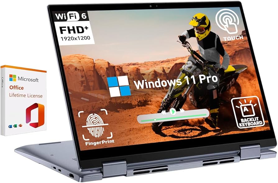 Dell Inspiron 14 2-in-1 (2026, Intel Core i3-1315U, 8GB RAM, 256GB SSD)