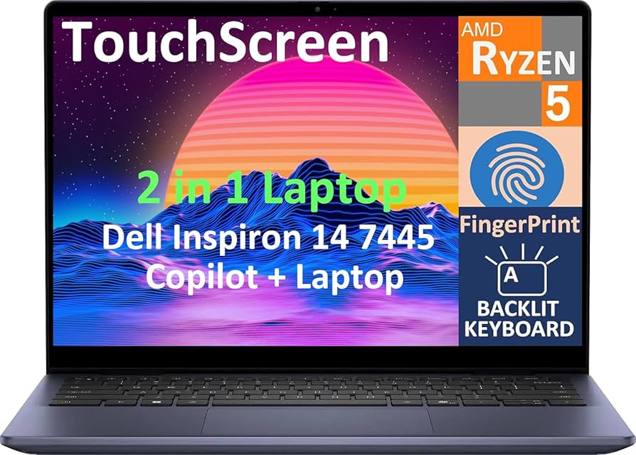 Dell Inspiron 14 2-in-1 (7445, 2026, AMD Ryzen AI 5)