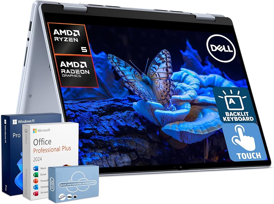 Dell Inspiron 14 2-in-1 (AMD Ryzen 7 7840U, 2026)