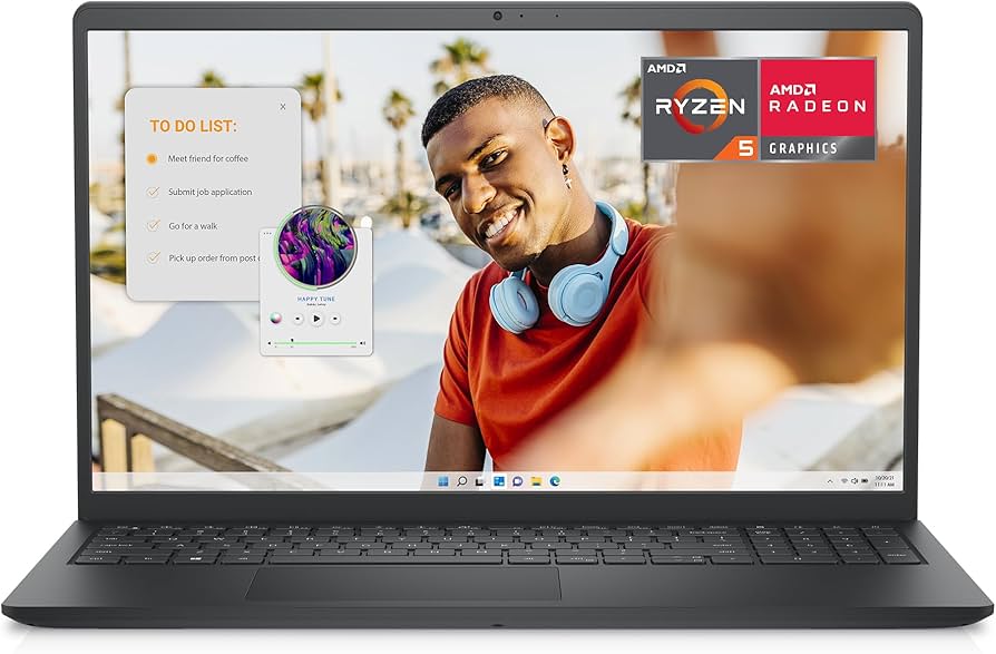 Dell Inspiron 15 3535 15.6" Laptop (AMD Ryzen 5 7520U, 8GB RAM, 512GB SSD, 2025)