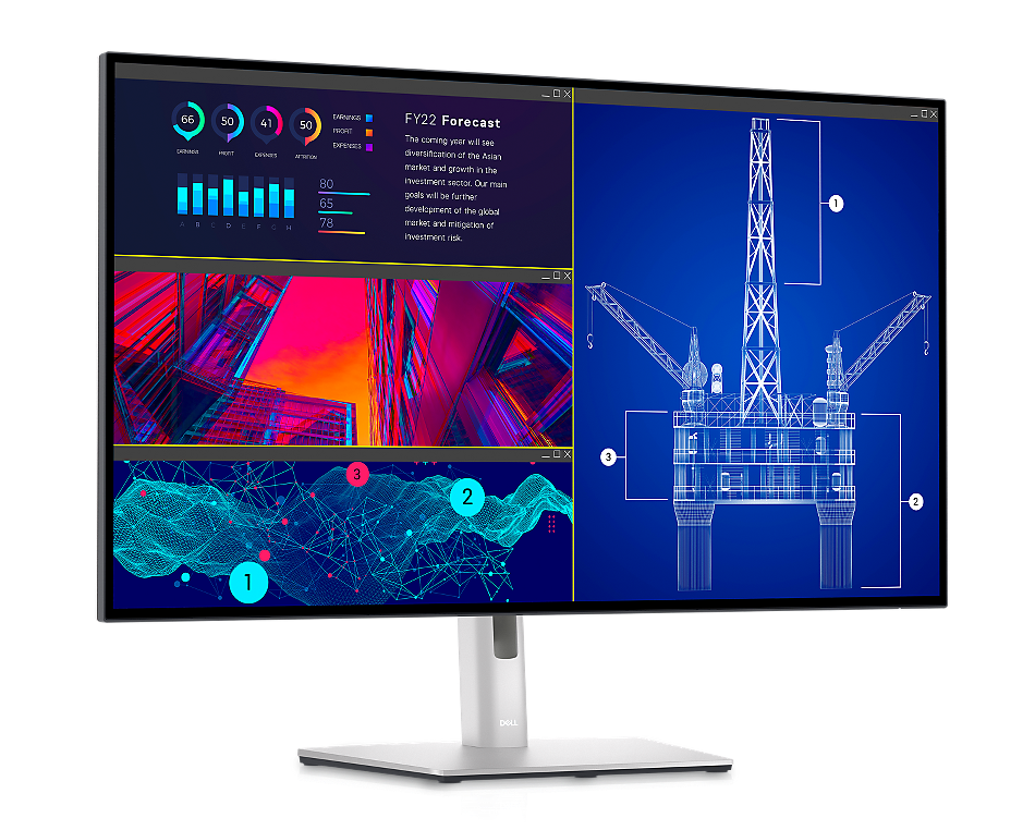Dell UltraSharp U2723QE 27-Inch 4K UHD IPS Black Monitor