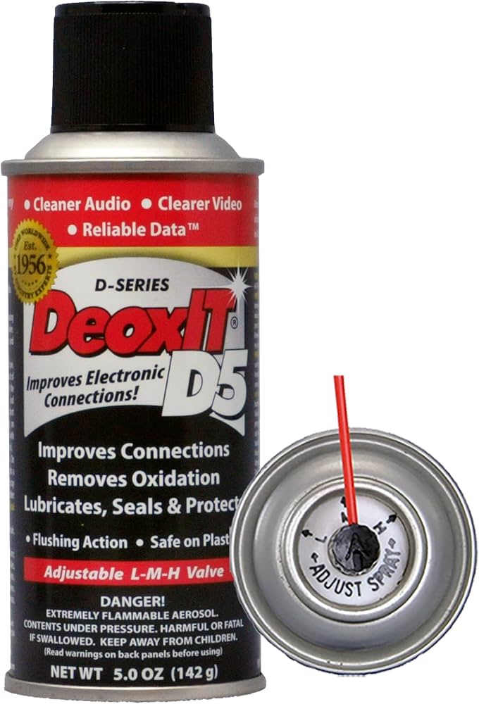 DeoxIT D5 Contact Cleaner Spray