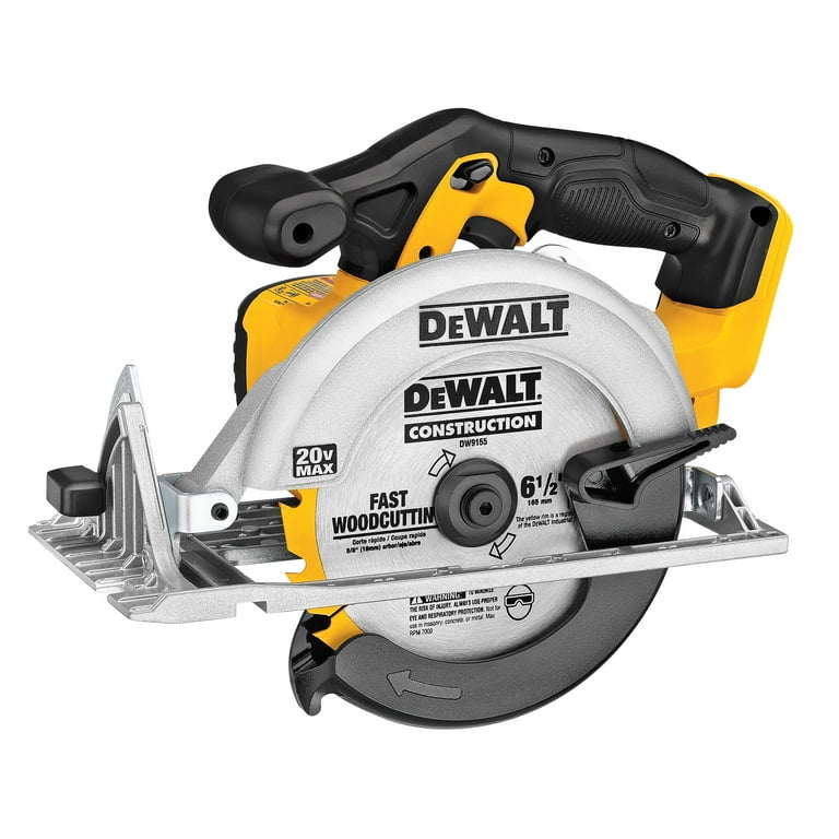 DEWALT 20V MAX Circular Saw, 6-1/2 Inch Blade, Tool Only