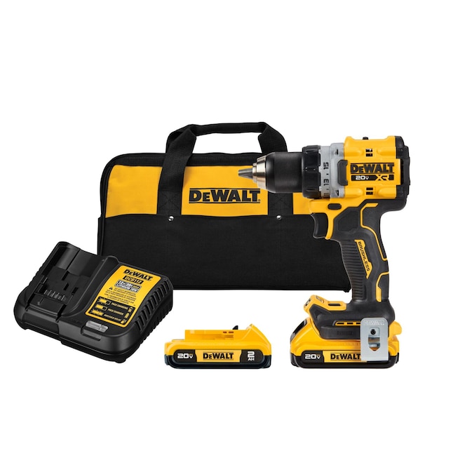 DeWalt 20V MAX XR Brushless 1/2 in. Cordless Drill/Driver Kit (DCD791D2)