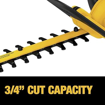DeWalt DCHT820 20V MAX XR Cordless Hedge Trimmer
