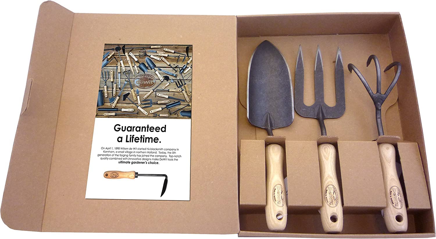 DeWit Forged Hand Tool Set (3-Piece)