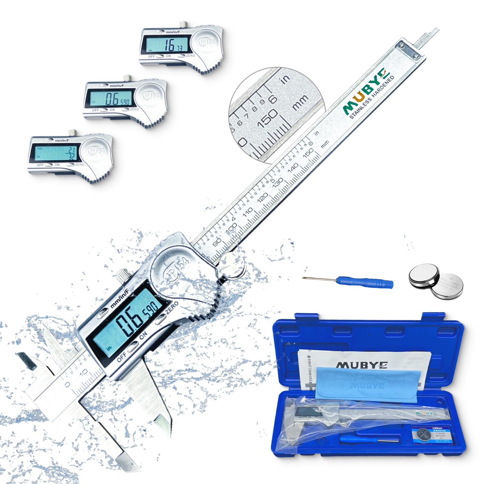 Digital Caliper (150mm/6 inch)