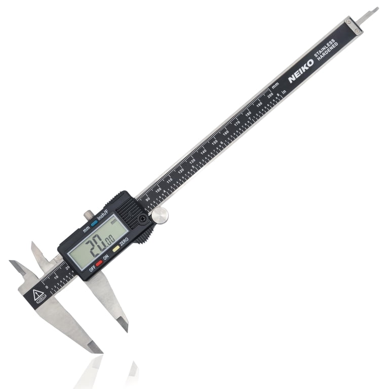 Digital Caliper (e.g., Neiko, iGaging, or Mitutoyo)