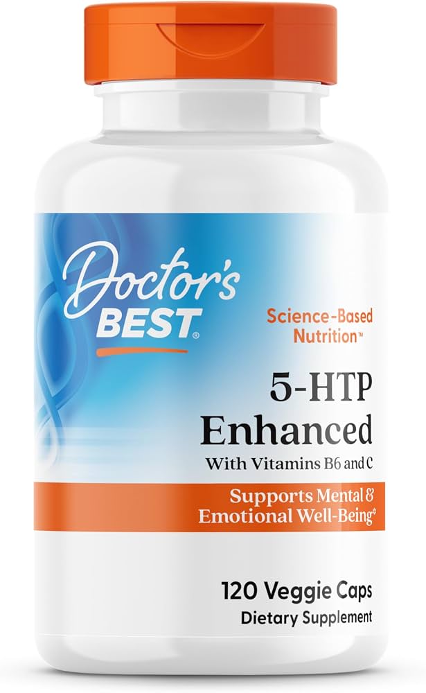 Doctor's Best 5-HTP 100mg with B6 & C