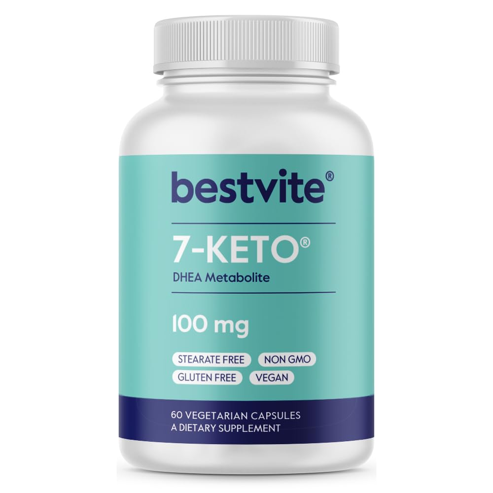 Doctor's Best 7-Keto DHEA 100 mg, 60 Veggie Caps
