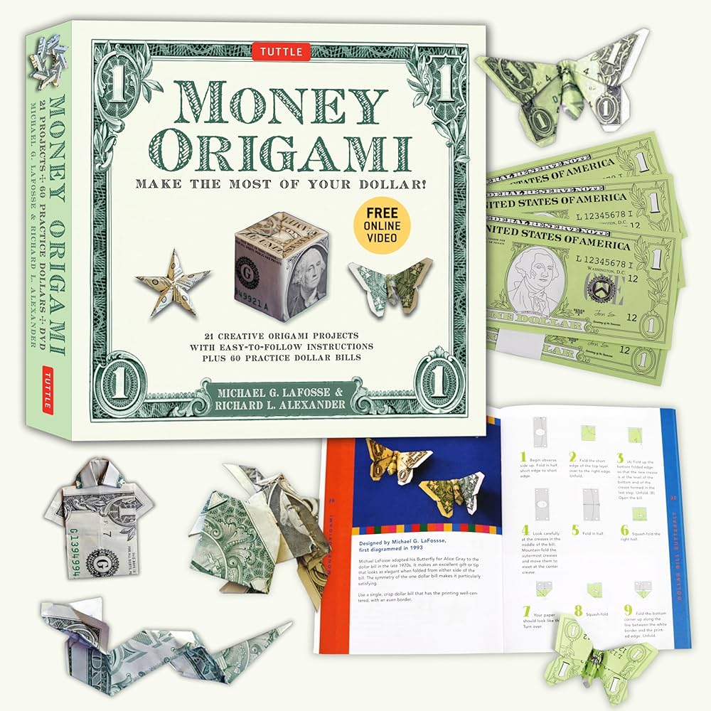 Dollar Origami: Origami Book for Beginners