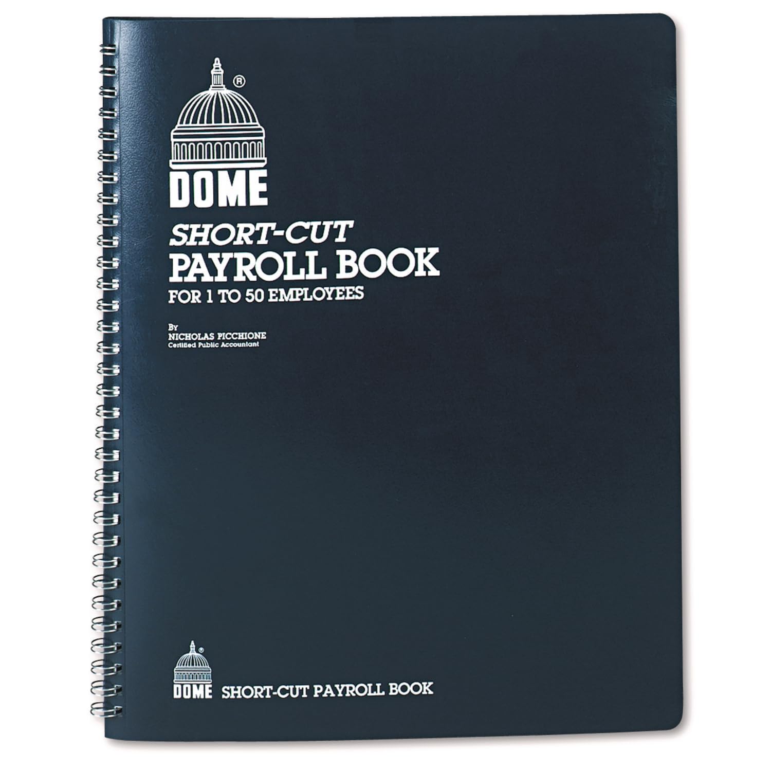 Dome Inventory Control Book, Blue Cover