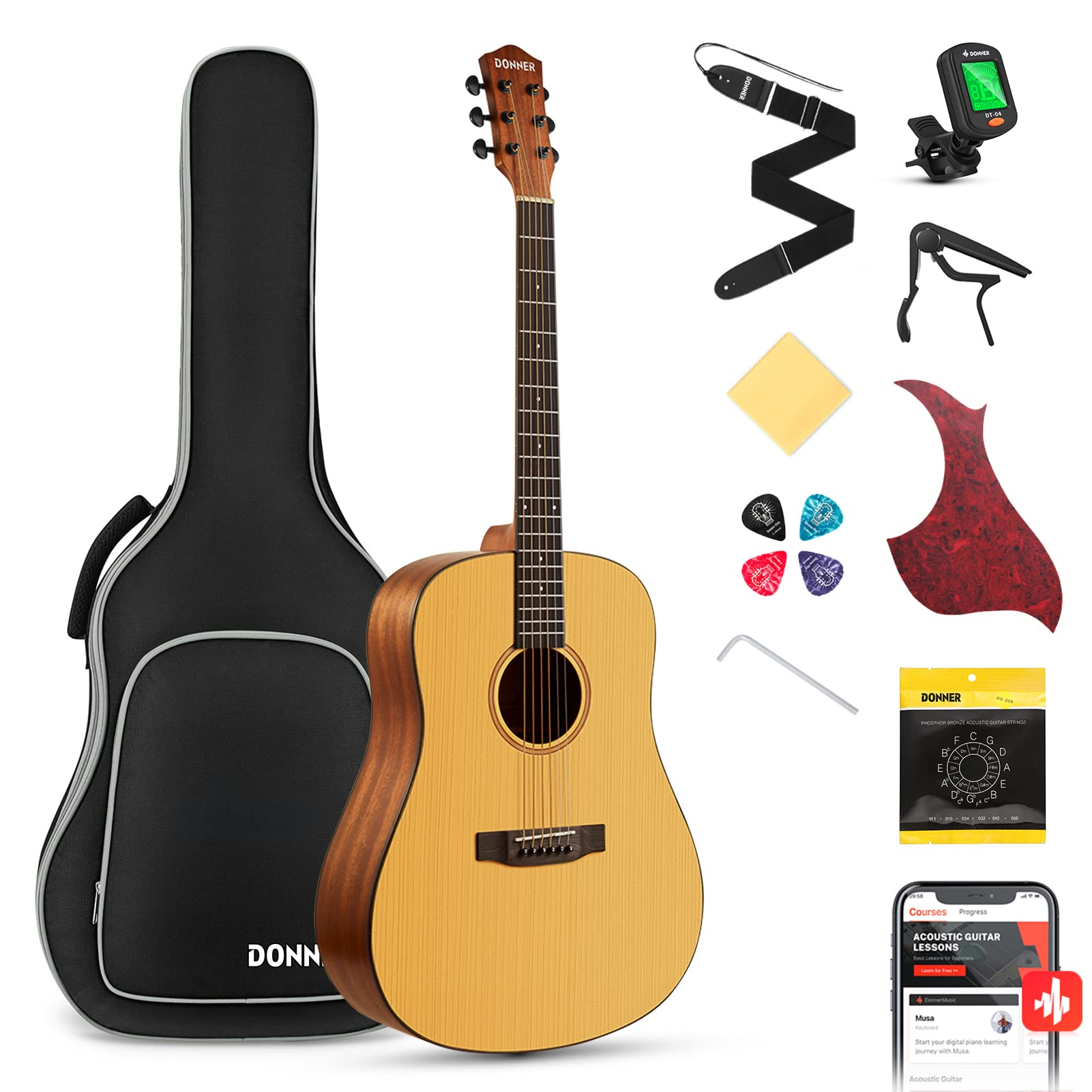 Donner DAG-1M Acoustic Guitar