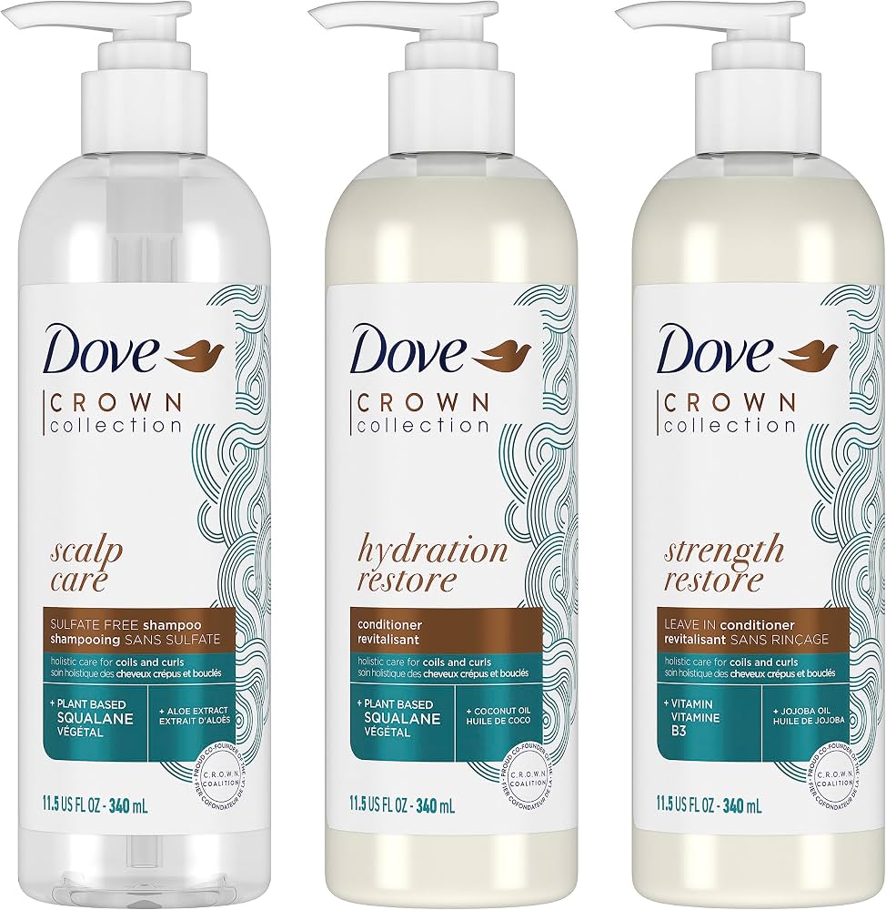 Dove Amplified Textures Shine Joy 2-in-1 Shampoo & Conditioner