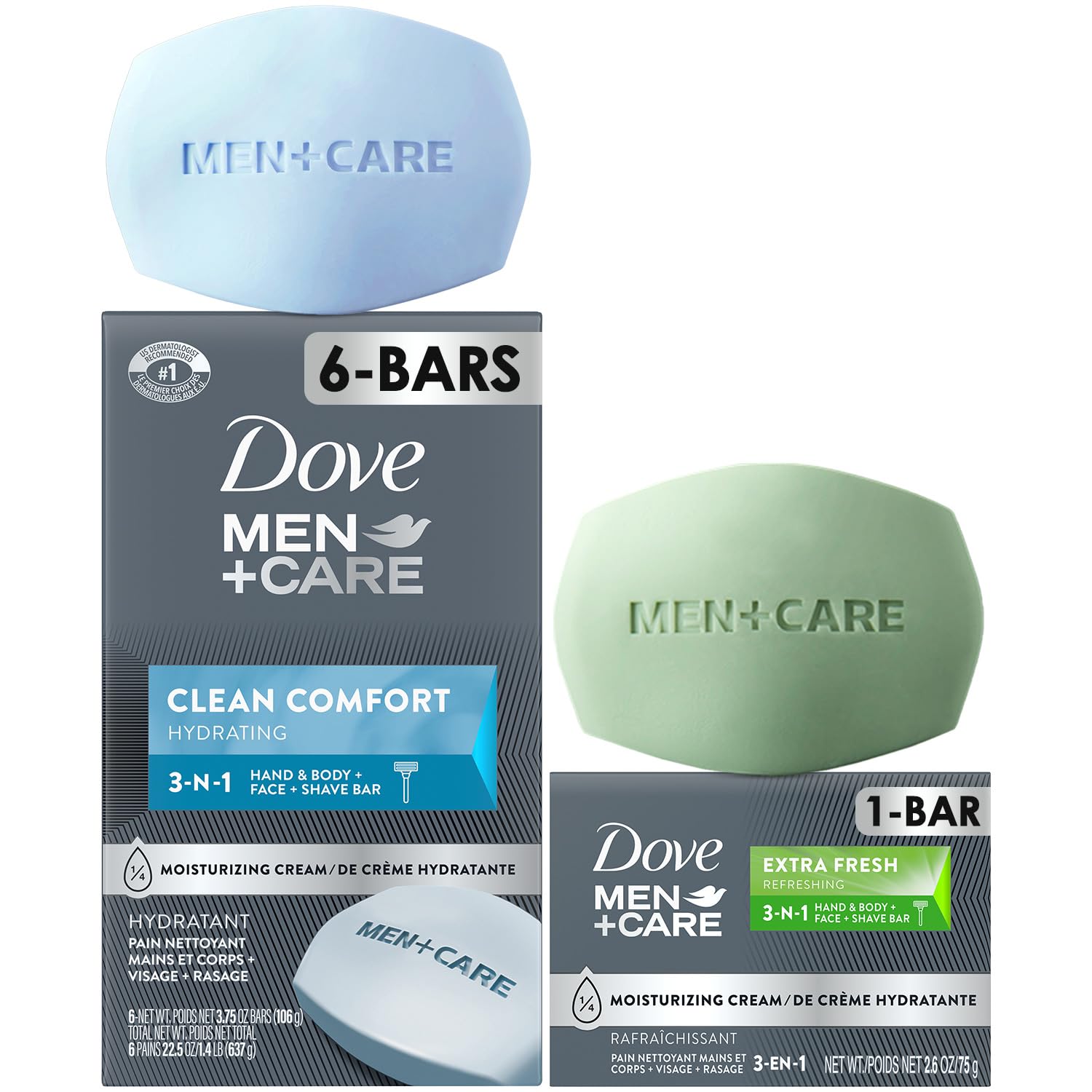 Dove Men+Care Clean Comfort 3-in-1