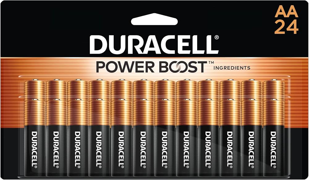 Duracell Coppertop AA Batteries, 24 Count