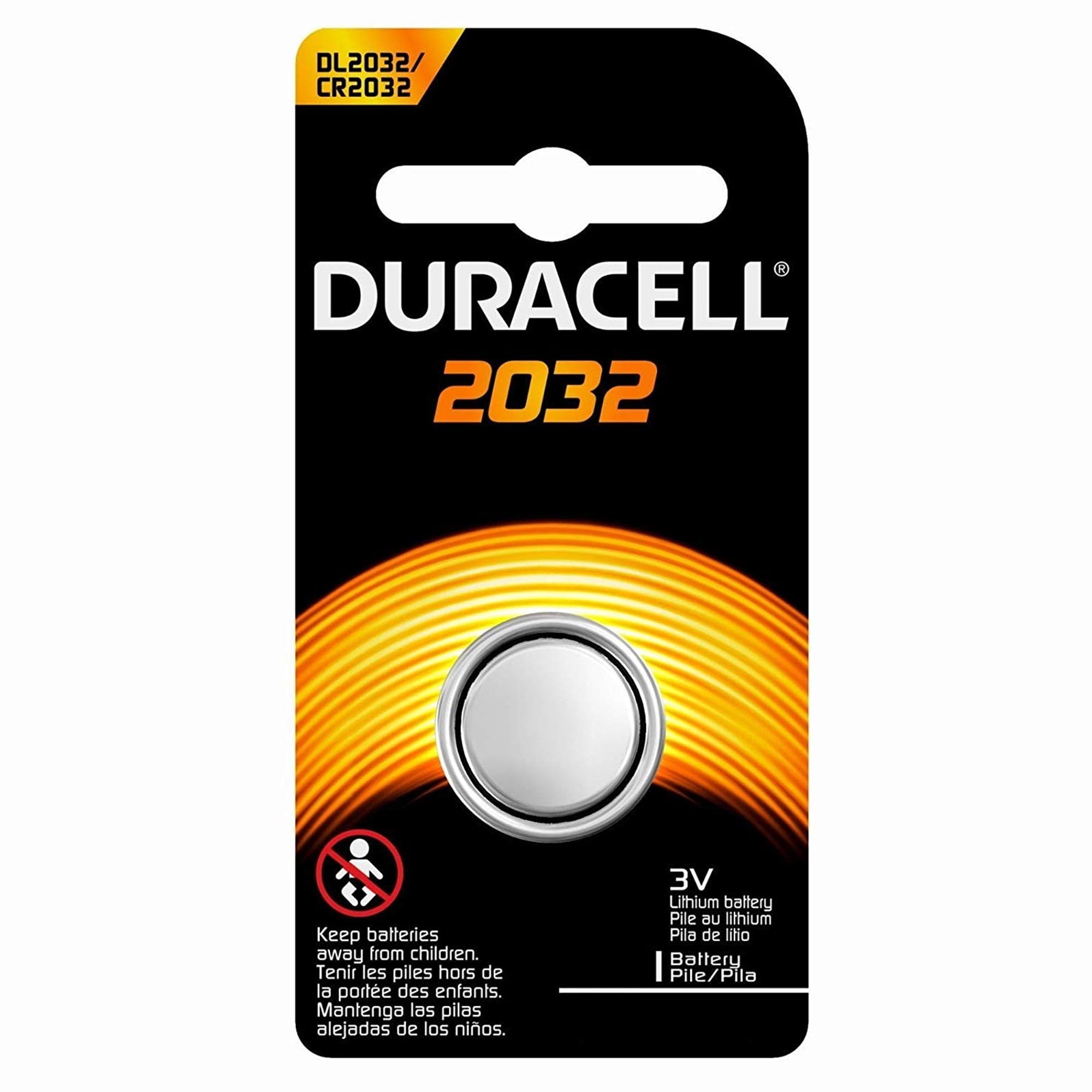 Duracell CR2032 Lithium Batteries (5 Pack, ASIN: B00D3K8Z4G)