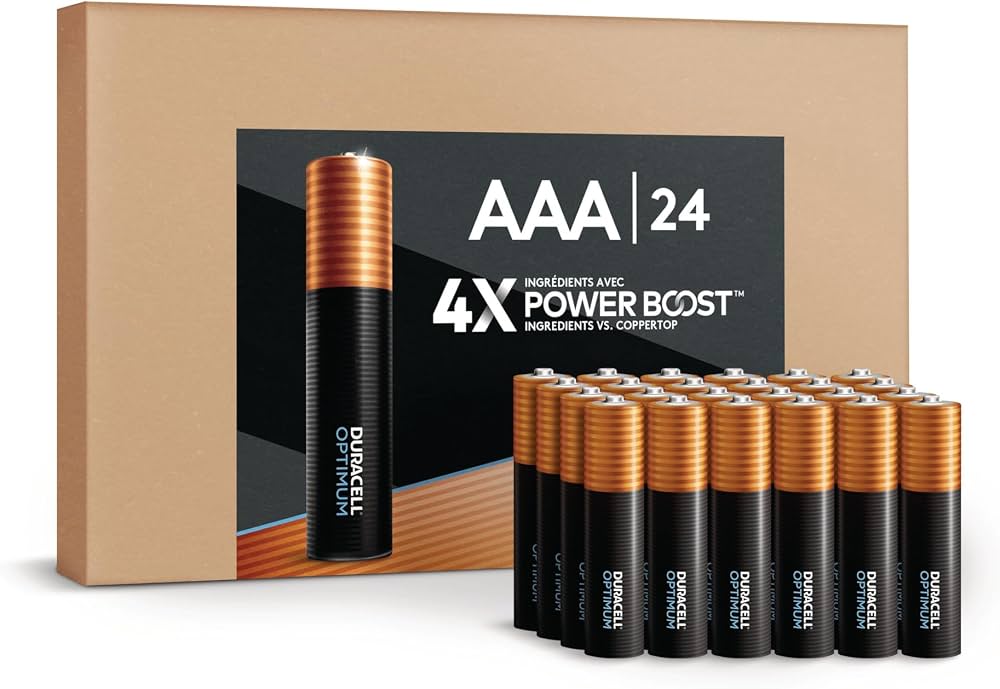 Duracell Optimum AAA Batteries (24 Pack)