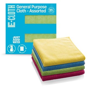 E-Cloth Microfiber Cleaning Cloths (4 Pack)