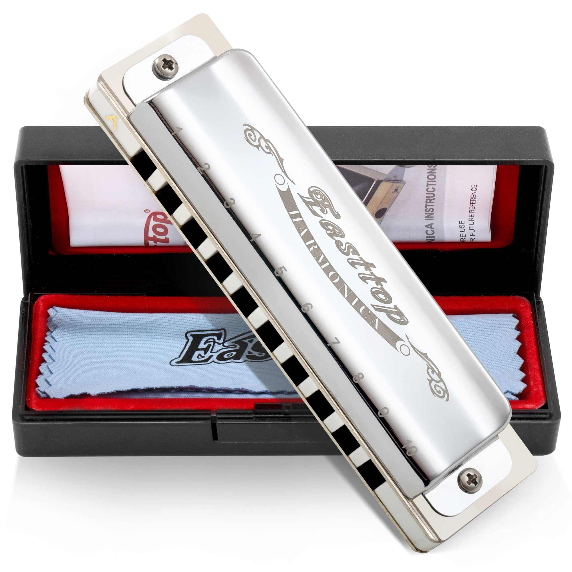 Easttop Blues Diatonic Harmonica Key of C