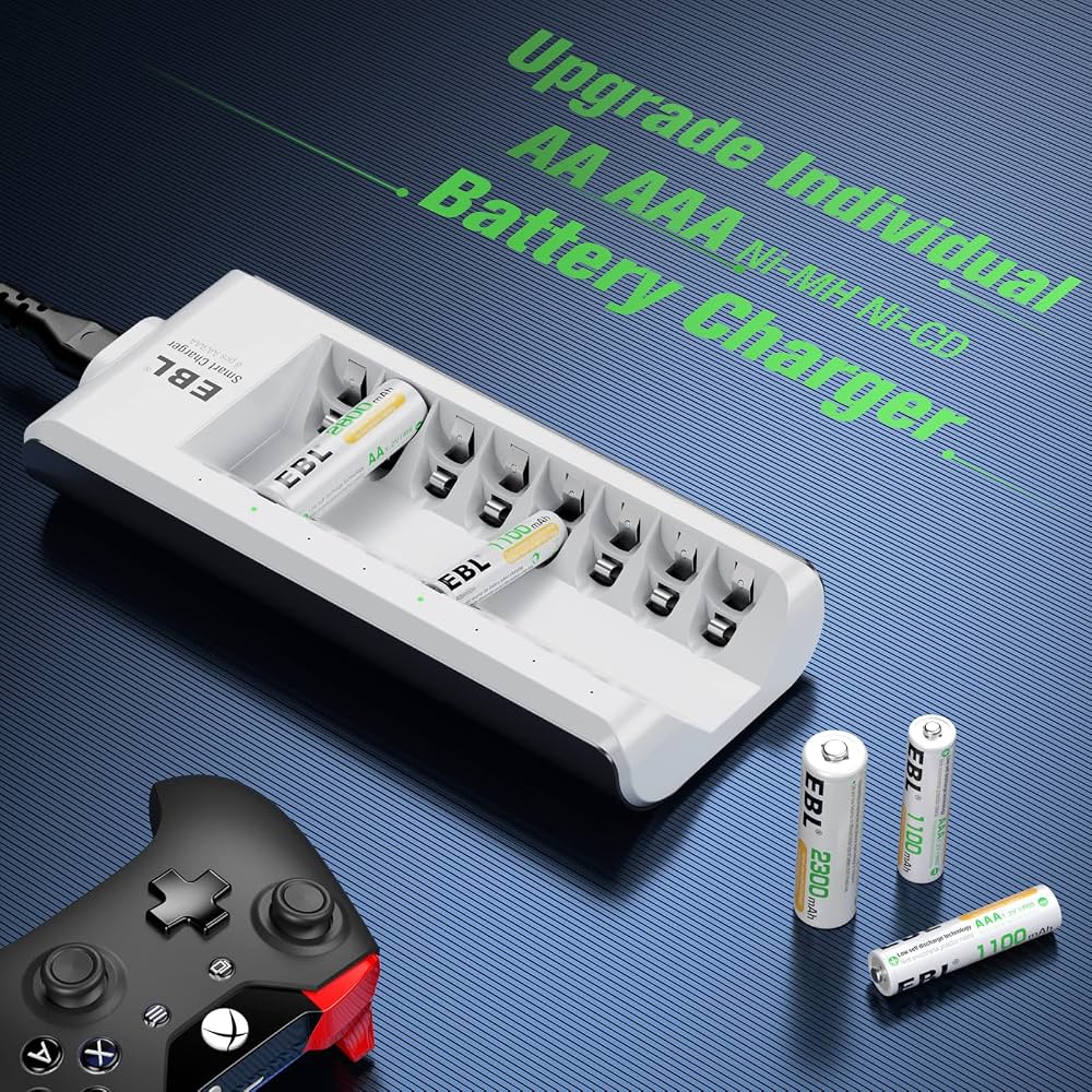 EBL 825R AAA Battery Charger with Tester