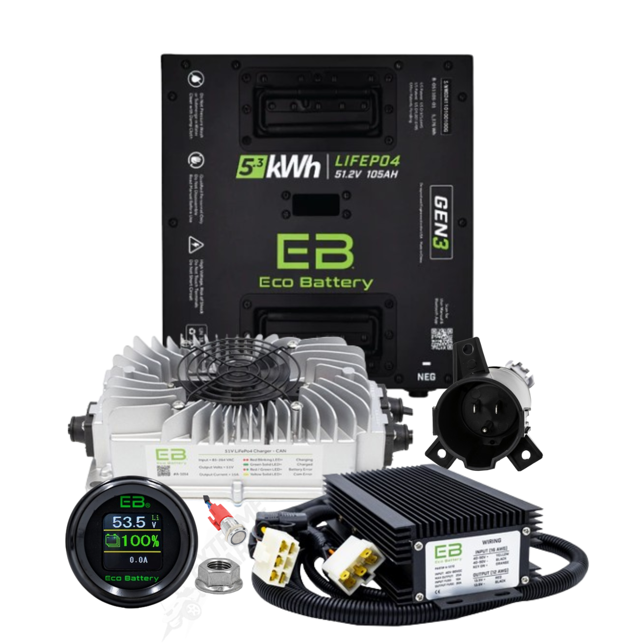 Eco Battery 48V 105Ah Premium Lithium