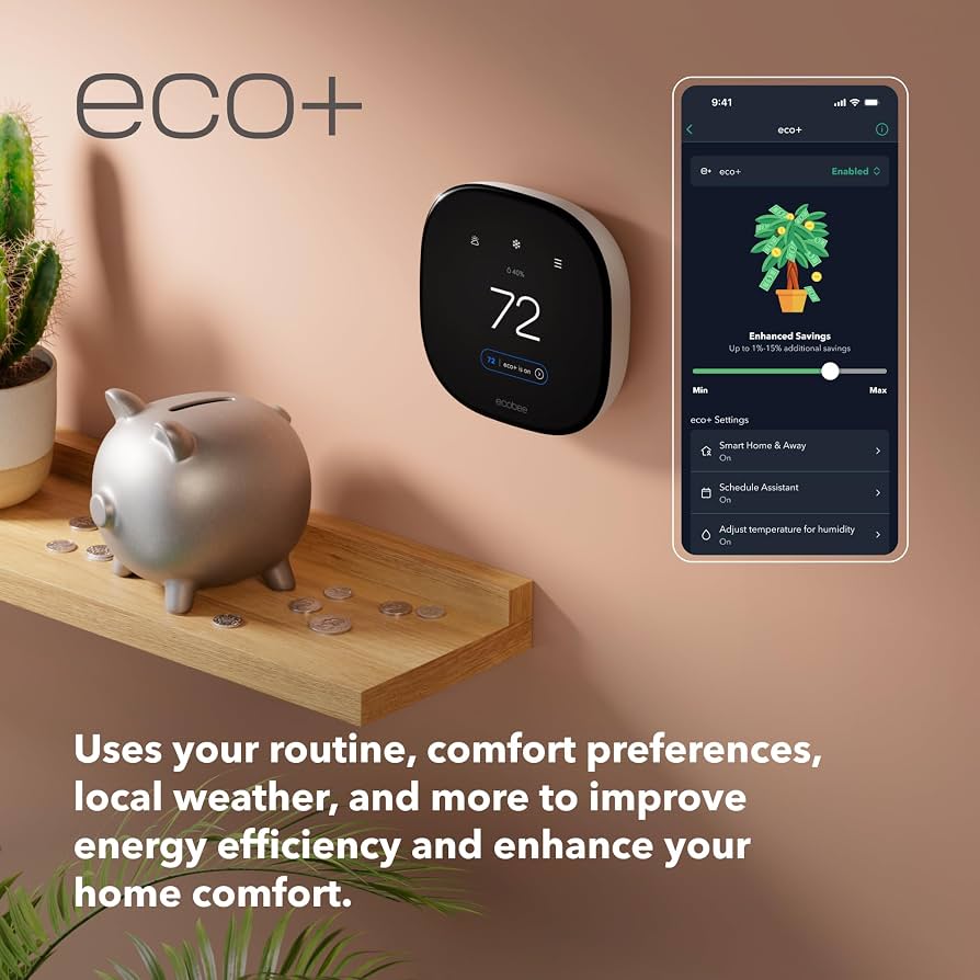 Ecobee SmartThermostat with Voice Control