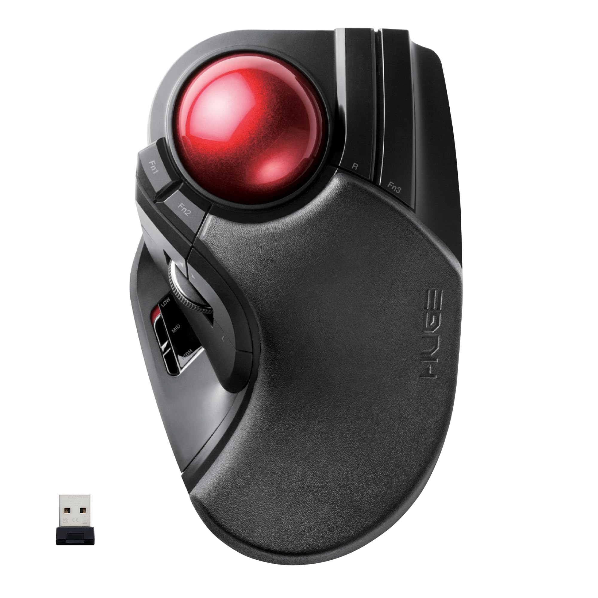 ELECOM Huge M-HT1DRBK Trackball Mouse