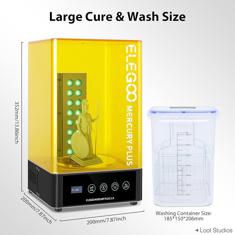 ELEGOO Mercury Plus 2.0 Wash and Curing Station