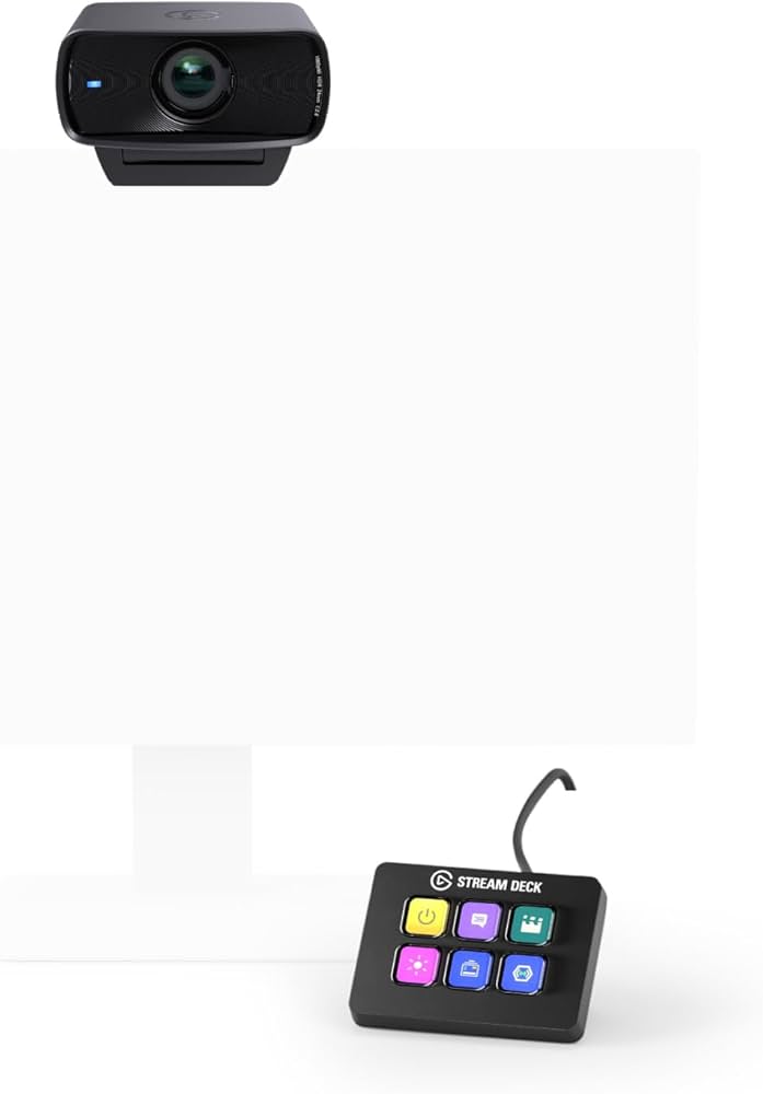 Elgato Facecam MK.2, Wave:3, and Stream Deck Mini Bundle