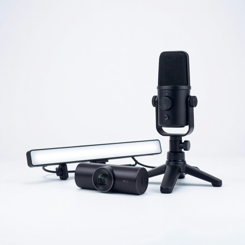 Elgato Facecam MK.2 + Wave:3 + Key Light Air Bundle